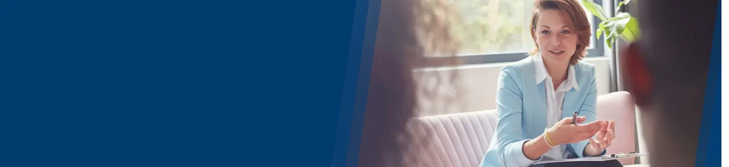 Woman discussing COPAXONE®.