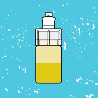 Medication vial graphic